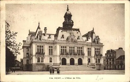 Vichy Allier Hotel de Ville Rathaus Kat. Vichy