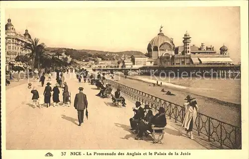 Nice Alpes Maritimes La Promenade des Anglais Palais de la Jetee Kat. Nice