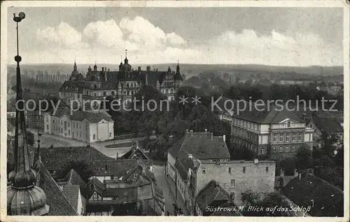 Guestrow Mecklenburg Vorpommern Blick auf das Schloss Kat. Guestrow