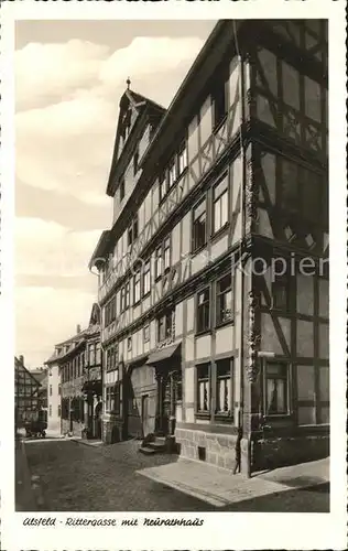 Alsfeld Rittergasse Neurathhaus Kat. Alsfeld