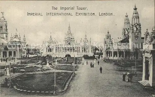 London Imperial Tower Imperial International Exhibition Kat. City of London