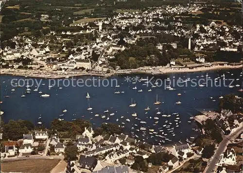 Benodet Port de Sainte Marine vue aerienne Kat. Benodet