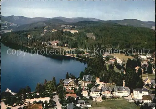 Titisee Panorama Schwarzwald Fliegeraufnahme Kat. Titisee Neustadt