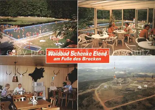 Elend Harz Waldbad Schenke Brocken Wartburg Ansichtskartenverlag Kat. Elend Harz