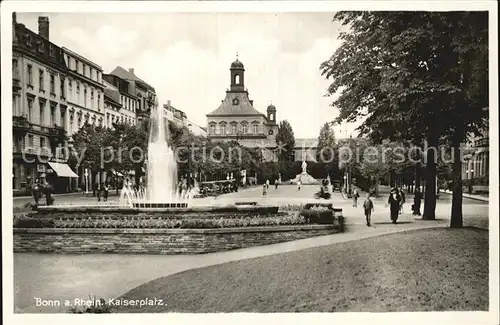 Bonn Rhein Kaiserplatz Kat. Bonn