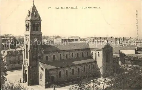 Saint Mande Val de Marne Gesamtansicht Kat. Saint Mande