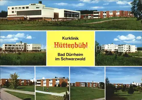 Bad Duerrheim Kurklinik Huettenbuehl Kat. Bad Duerrheim