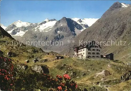 Stubaier Alpen Franz Sennhuette Kat. Neustift im Stubaital