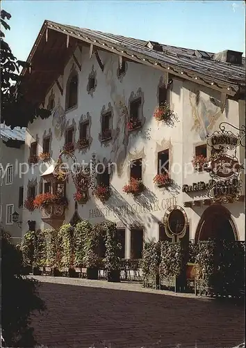 Kitzbuehel Tirol Hotel Goldener Greif mit Spielcasino Kat. Kitzbuehel