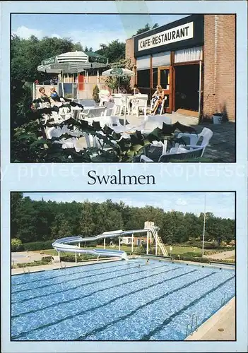 Swalmen Cafe Restaurant im Schwimmbad Kat. Niederlande
