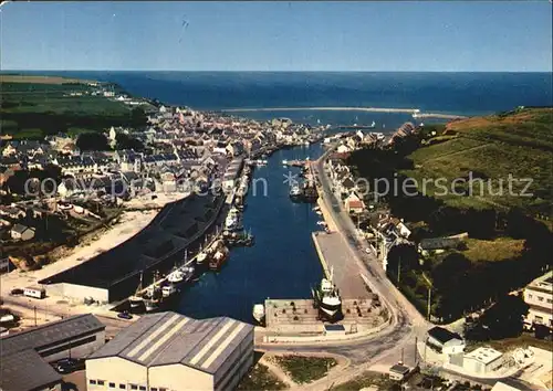 Port en Bessin Fliegeraufnahme Kat. Port en Bessin Huppain