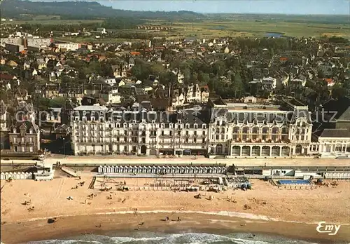 Cabourg Fliegeraufnahme Strand Kat. Cabourg