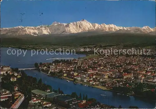 Konstanz Bodensee Fliegeraufnahme Kat. Konstanz