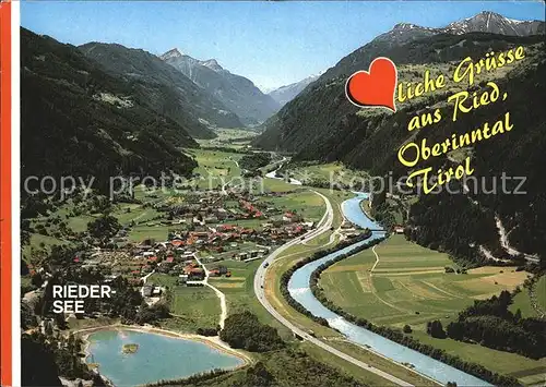 Ried Oberinntal Panorama Kat. Ried im Oberinntal