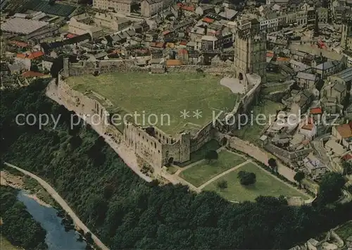 Yorkshire Humber Fliegeraufnahme Richmond Castle Kat. United Kingdom