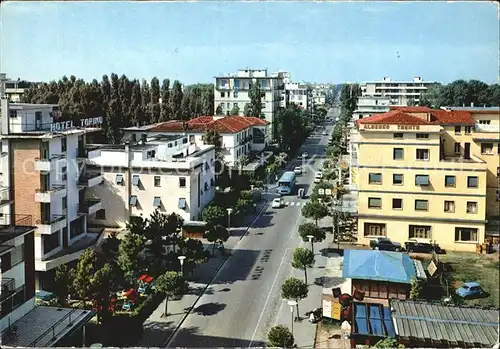 Lido di Jesolo Silivio Trntin Strasse Kat. Italien