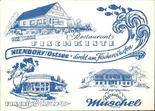 Niendorf Ostseebad Restaurant Fischkiste Kat. Timmendorfer Strand