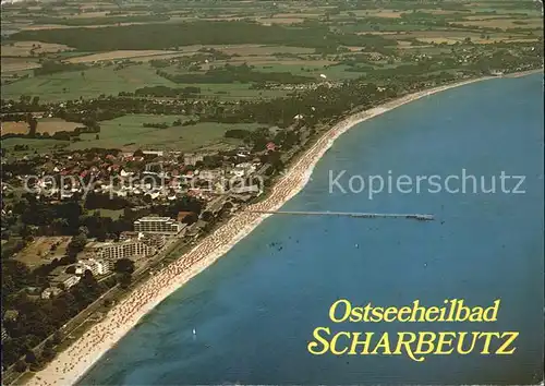 Scharbeutz Ostseebad Fliegeraufnahme Kat. Scharbeutz