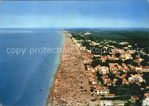 Lido di Jesolo Fliegeraufnahme Kat. Italien