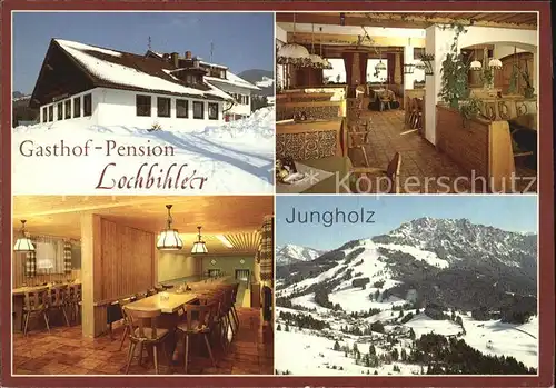 Jungholz Tirol Gasthof Pension Lochbiehler Kat. Jungholz