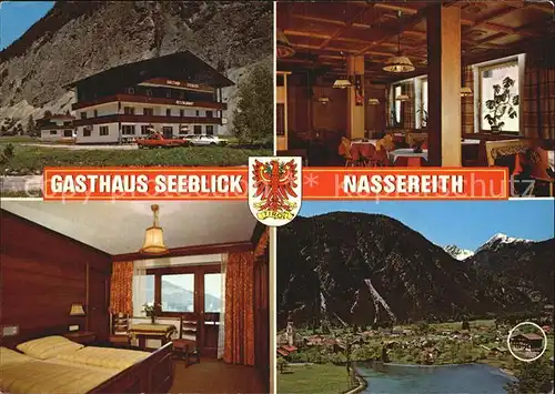 Nassereith Gasthaus Seeblick Panorama Doppelzimmer Gaststube Kat. Nassereith