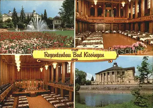 Bad Kissingen Regentenbau Park Grosser Saal Kat. Bad Kissingen