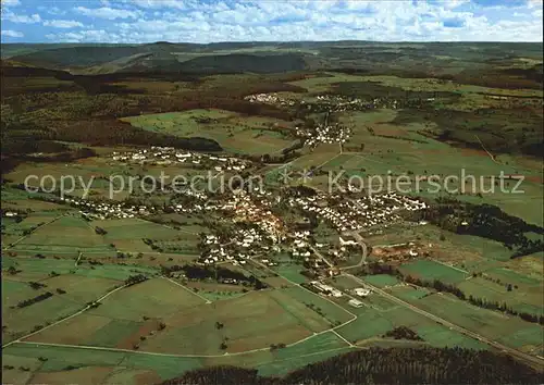 Schwarzach Odenwald Fliegeraufnahme Kat. Schwarzach