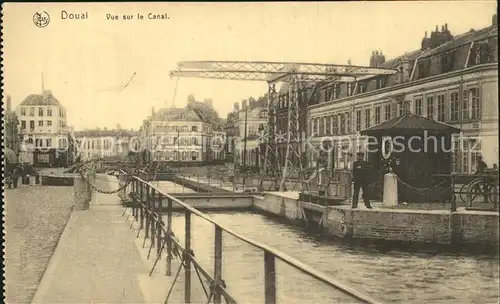 Douai Nord Vue sur le Canal Kat. Douai