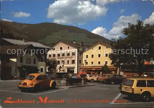 Mittersill Oberpinzgau Markt Brunnen Kat. Mittersill