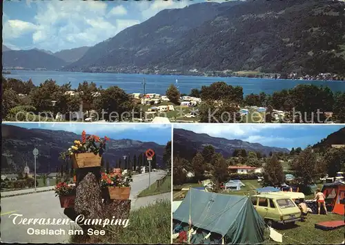 Ossiach Ossiachersee Terrassen Camping Teilansichten
