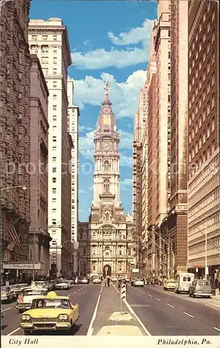 Philadelphia Pennsylvania City Hall Kat. Philadelphia