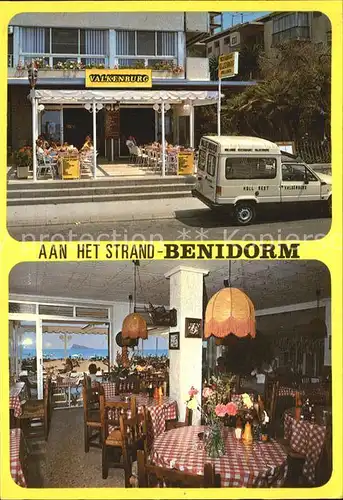 Benidorm Het enige echte Hollandse Restaurant aan het Strand Hotel Valkenburg Gastraum Kat. Costa Blanca Spanien