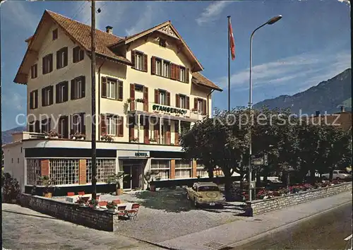 Stans Nidwalden Hotel Stanserhof Kat. Stans