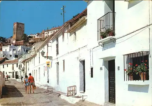 Torremolinos Calle tipica del Bajondillo Kat. Malaga Costa del Sol