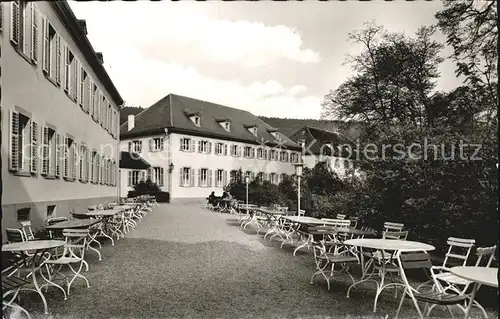 Bad Bocklet Kurhaus Terrasse Kat. Bad Bocklet