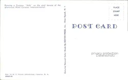Curacao Niederlaendische Antillen Dancing a Curacao Vals on the pool terrace of the Hotel Curacao Intercontinental Kat. Niederlaendische Antillen