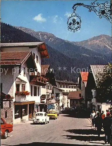 St Anton Arlberg Dorfpartie Kat. St. Anton am Arlberg