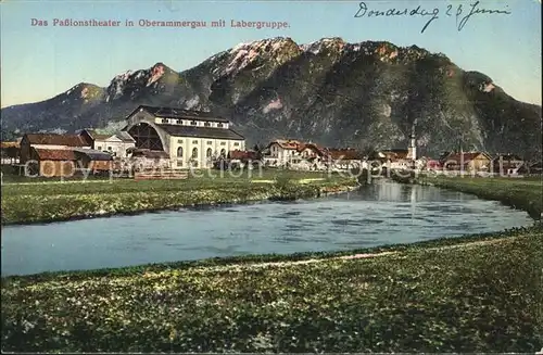 Oberammergau Passionstheater Labergruppe Kat. Oberammergau