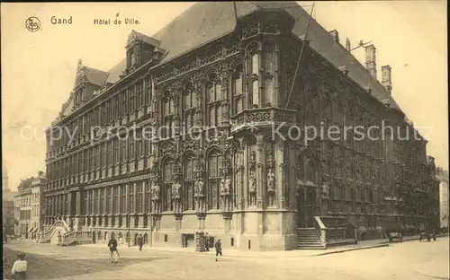 Gand Belgien Hotel de Ville Kat. Gent Flandern