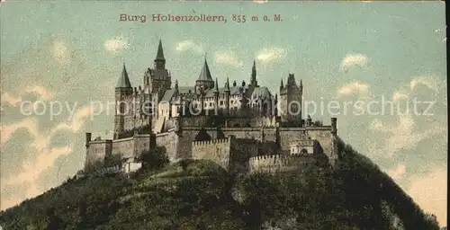Hohenzollern Burg  Kat. Hechingen