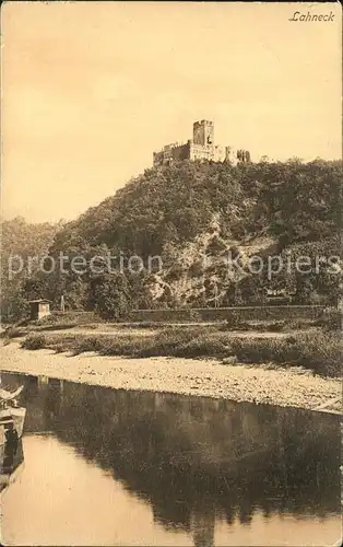 Lahnstein Burg Lahneck Kat. Lahnstein