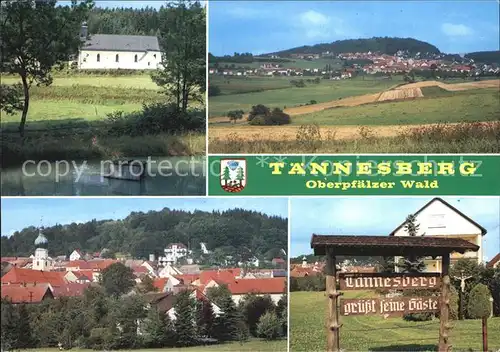 Taennesberg Kirche Ortsansicht Kat. Taennesberg