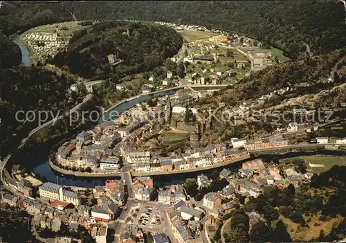 La Roche Guyon Panorama Luftbild Kat. La Roche Guyon