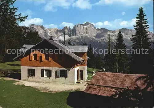 Tiers Dolomiten Tschafon Huette Kat. Italien