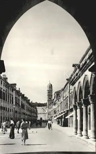 Dubrovnik Ragusa Hauptstrasse Kat. Dubrovnik