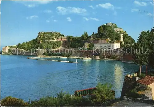 Korfu Corfu Alte Schloss Kat. Griechenland