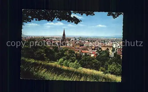 Freiburg Breisgau Panorama Kat. Freiburg im Breisgau