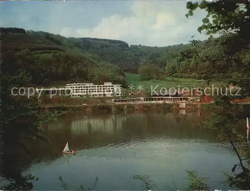 Biersdorf See Sporthotel Suedeifel Stausee Bitburg Kat. Biersdorf am See