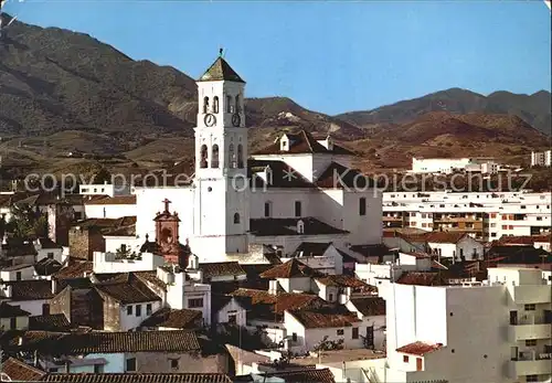 Marbella Andalucia Ortsansicht Kirche  Kat. Marbella