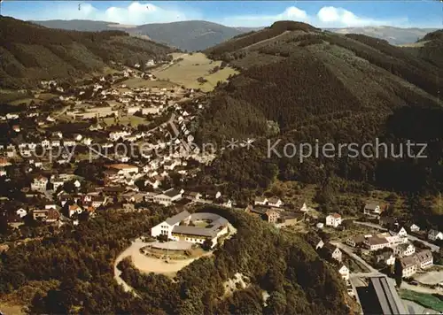 Plettenberg Blick zur Jugendburg Krankenhaus Kat. Plettenberg
